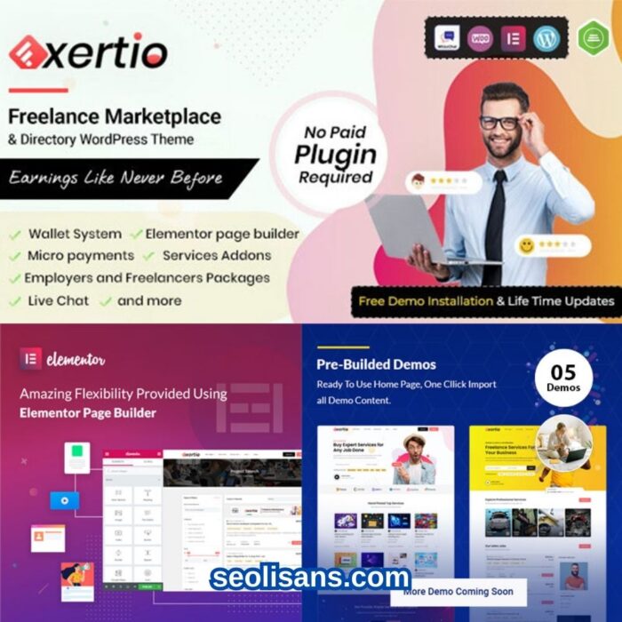 Exertio Freelance Marketplace WordPress lisansi satin al